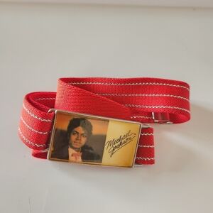 Vintage 1980s Michael Jackson Stretch Belt